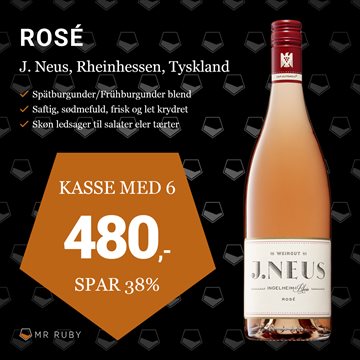 2019 Rosé, J. Neus, Rheinhessen, Tyskland